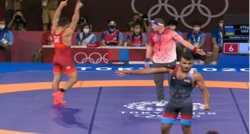 شاهد.. خسارة درامية لكيشو في نصف نهائي المصارعة